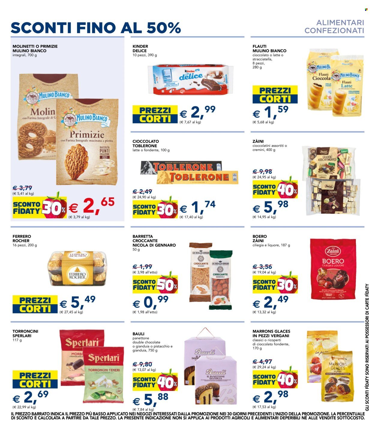 Volantino ESSELUNGA - Offerte d'Autunno
