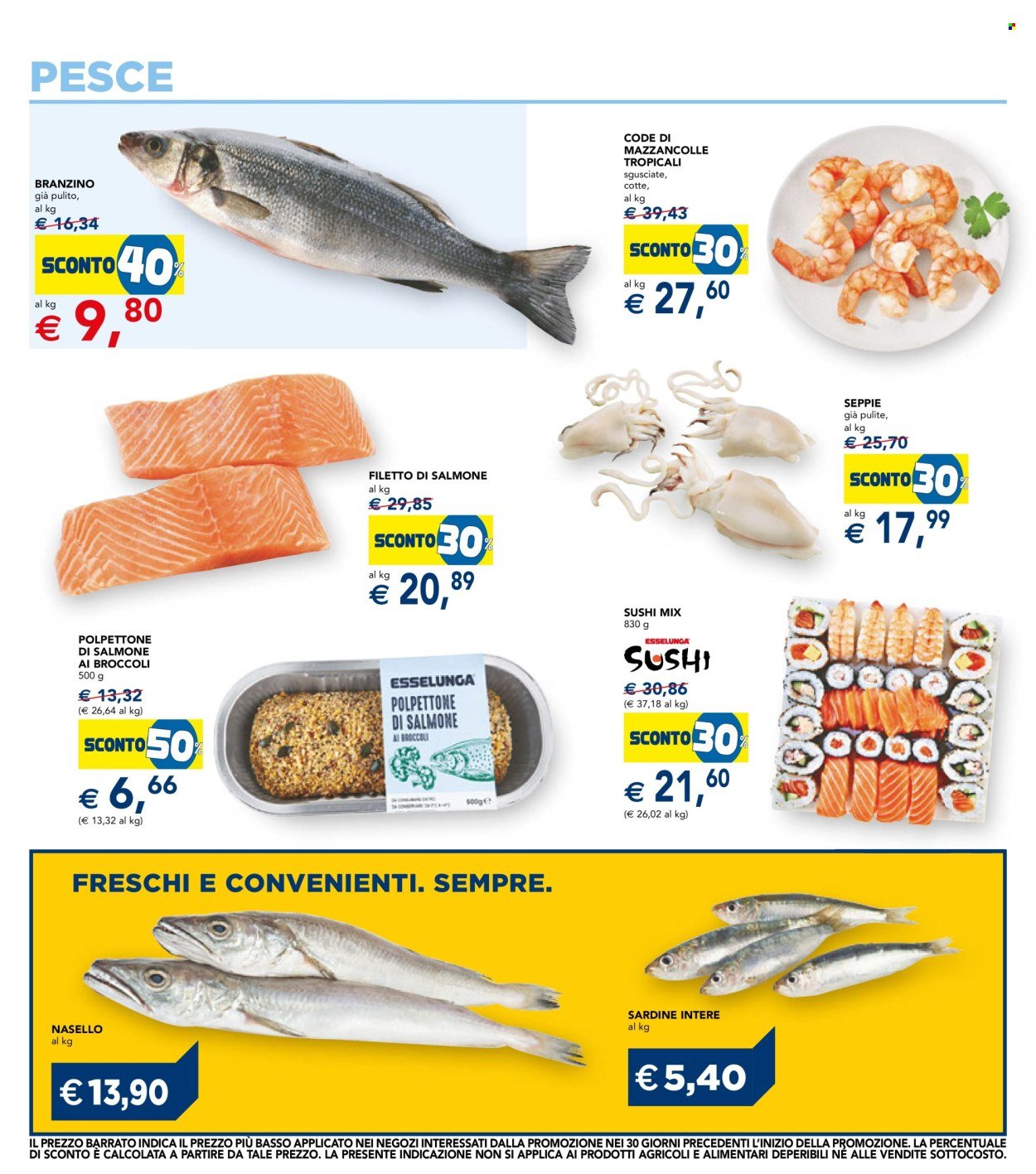 Volantino ESSELUNGA - Offerte d'Autunno