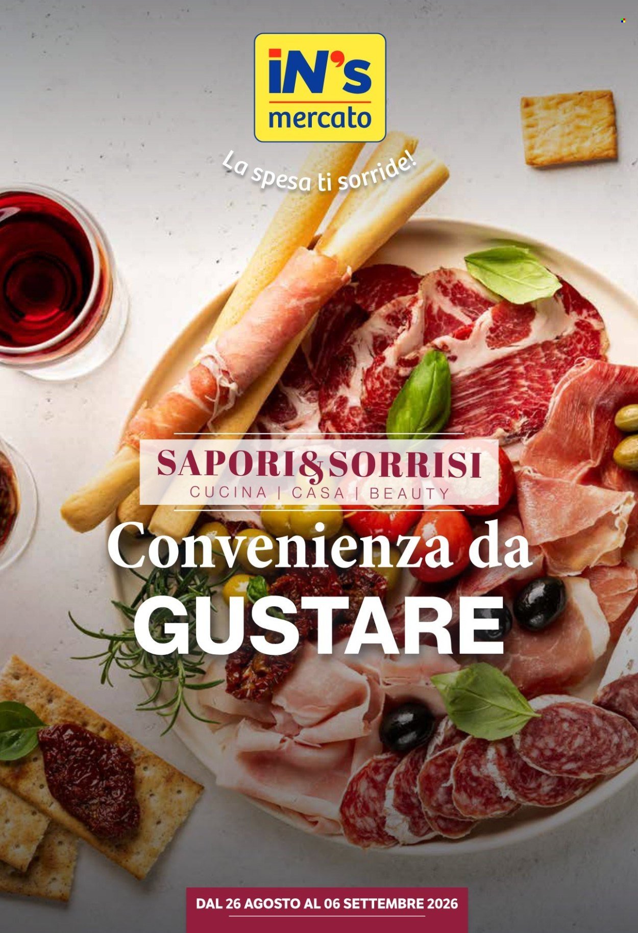 Volantino IN'S MERCATO - Da mercoledì 26 agosto 2026