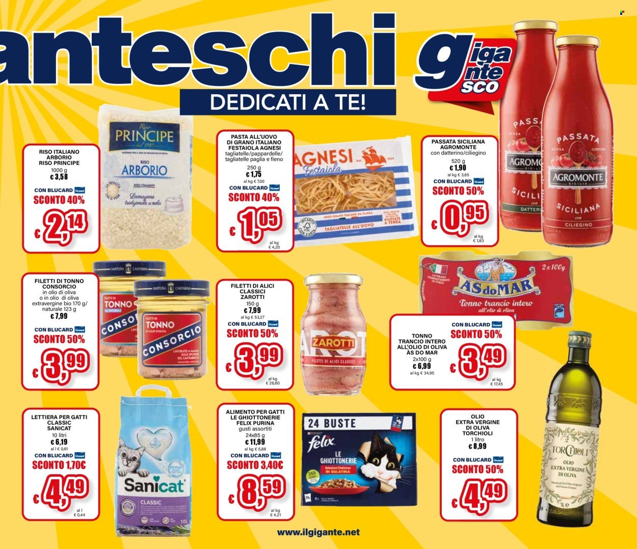 Volantino IL GIGANTE - Sconti giganteschi