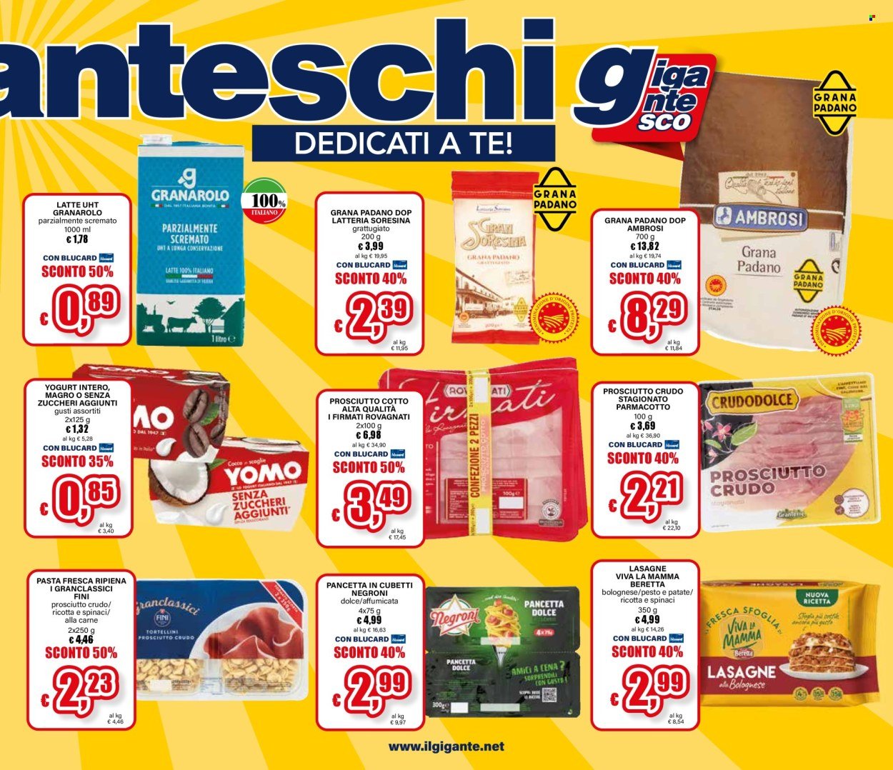Volantino IL GIGANTE - Sconti giganteschi
