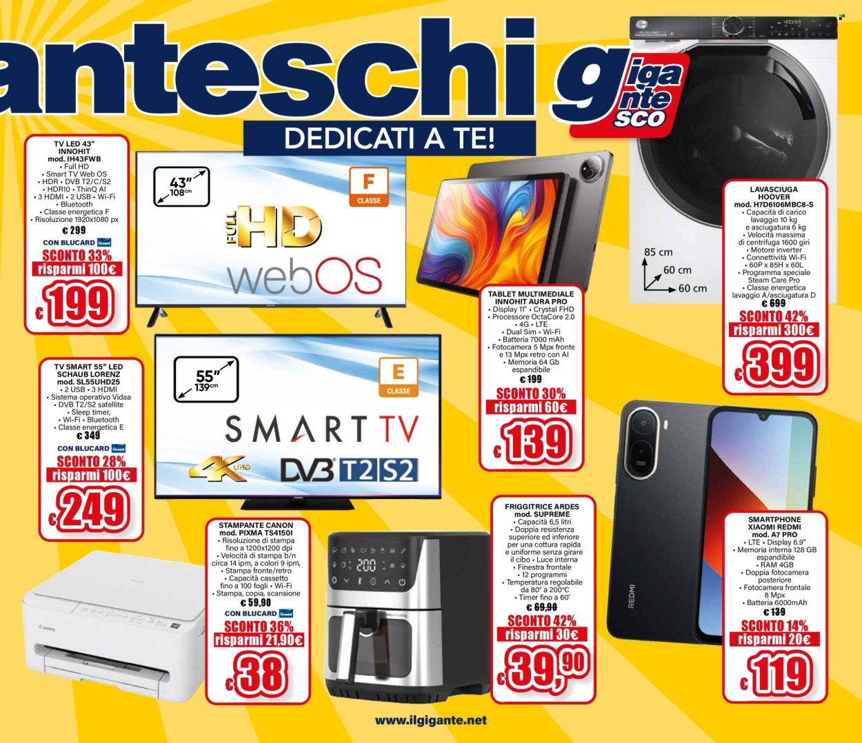 Volantino IL GIGANTE - Sconti giganteschi