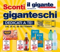 Volantino IL GIGANTE - Sconti giganteschi
