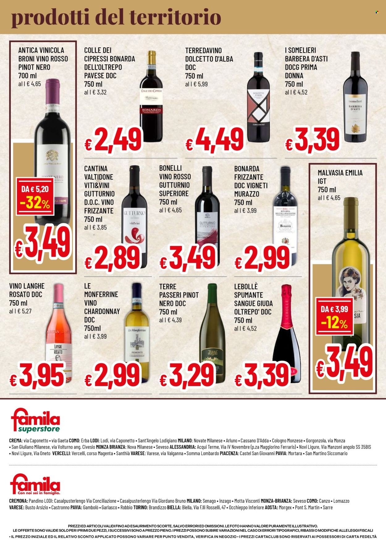 Volantino FAMILA - SAPORI REGIONALI