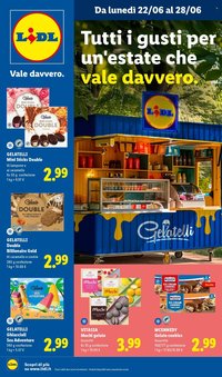 Volantino LIDL - Tutti i gusti dell'estate