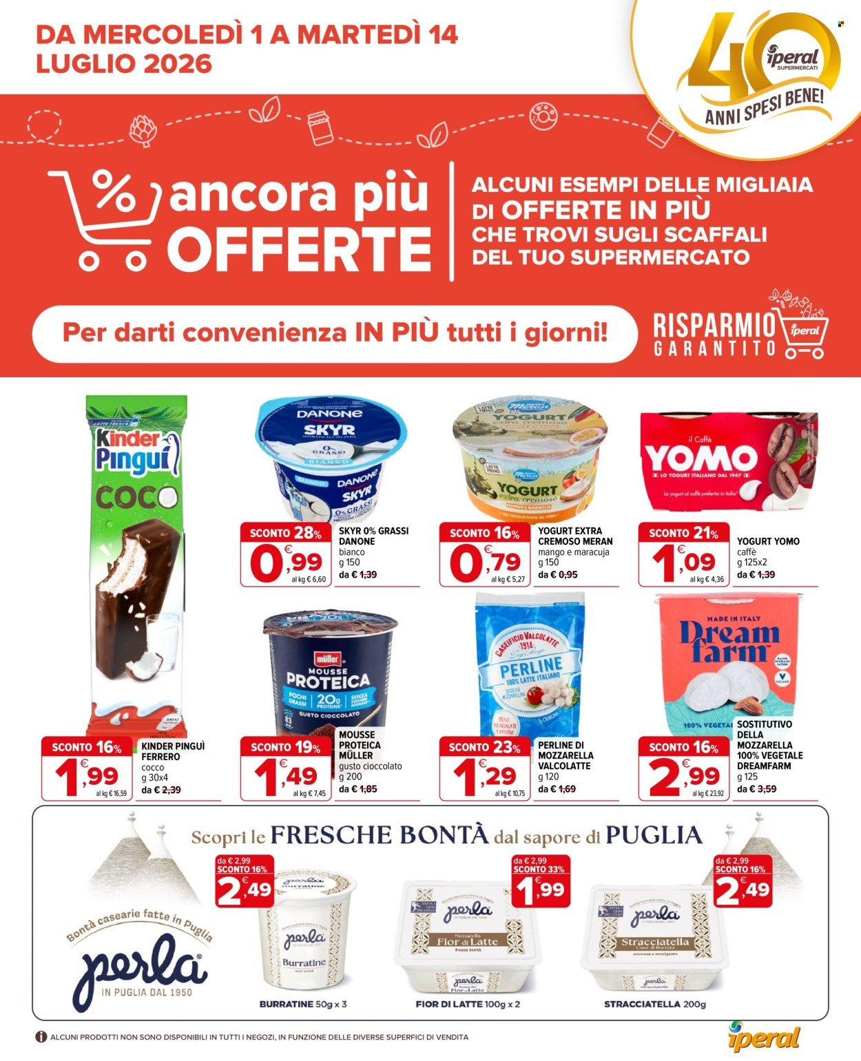 Volantino IPERAL - Ancora più offerte