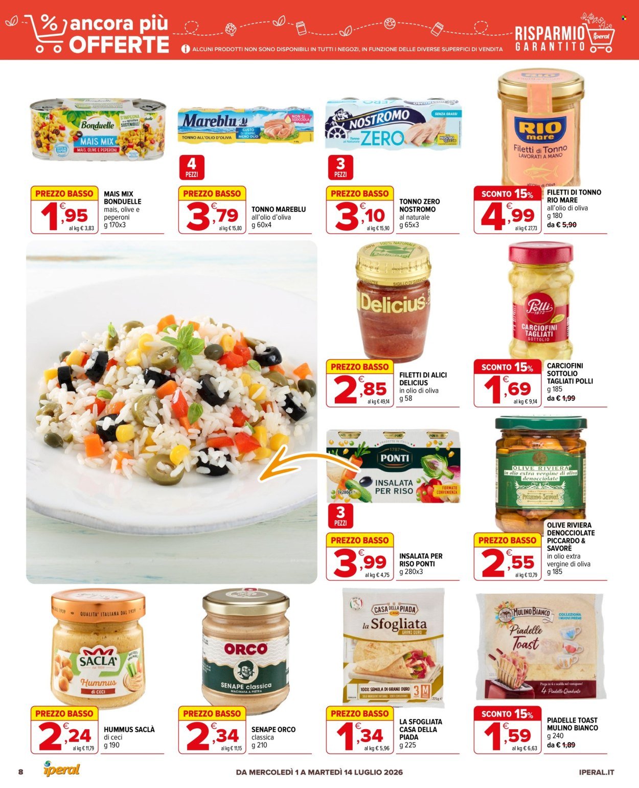 Volantino IPERAL - Ancora più offerte