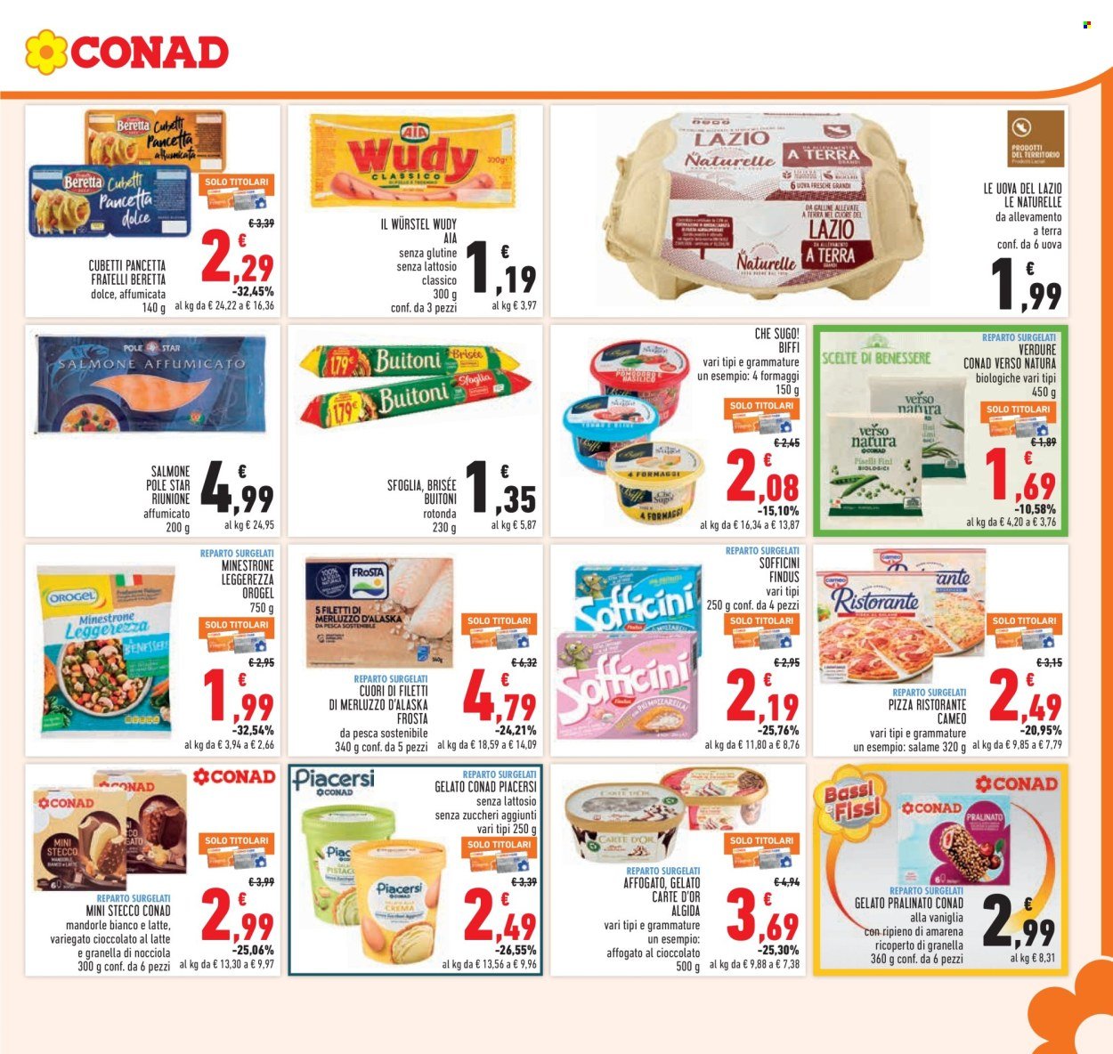 Volantino CONAD - CAMPIONI DEL RISPARMIO