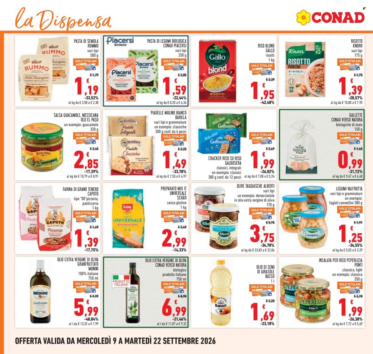 Volantino CONAD - CAMPIONI DEL RISPARMIO