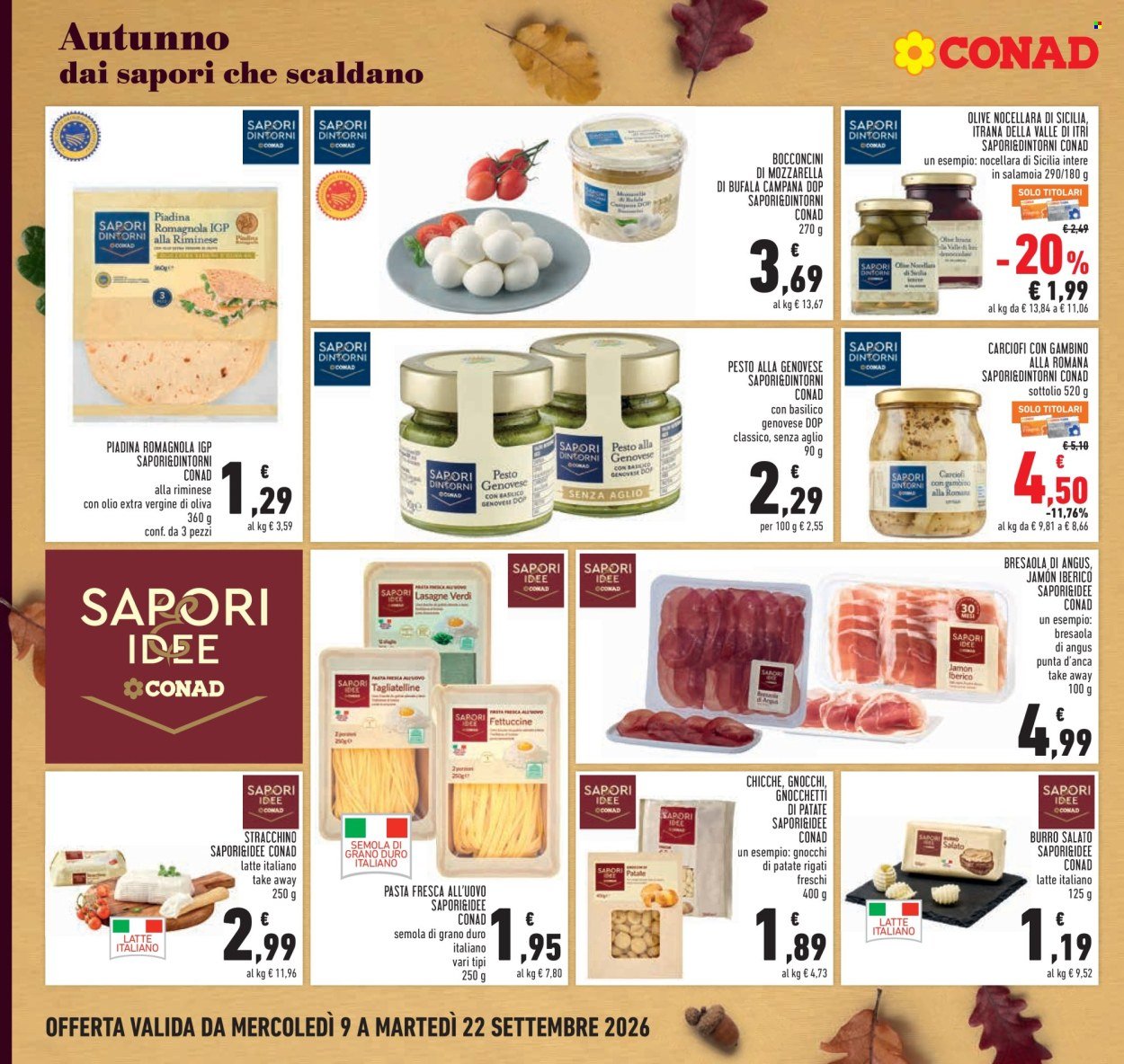Volantino CONAD - CAMPIONI DEL RISPARMIO