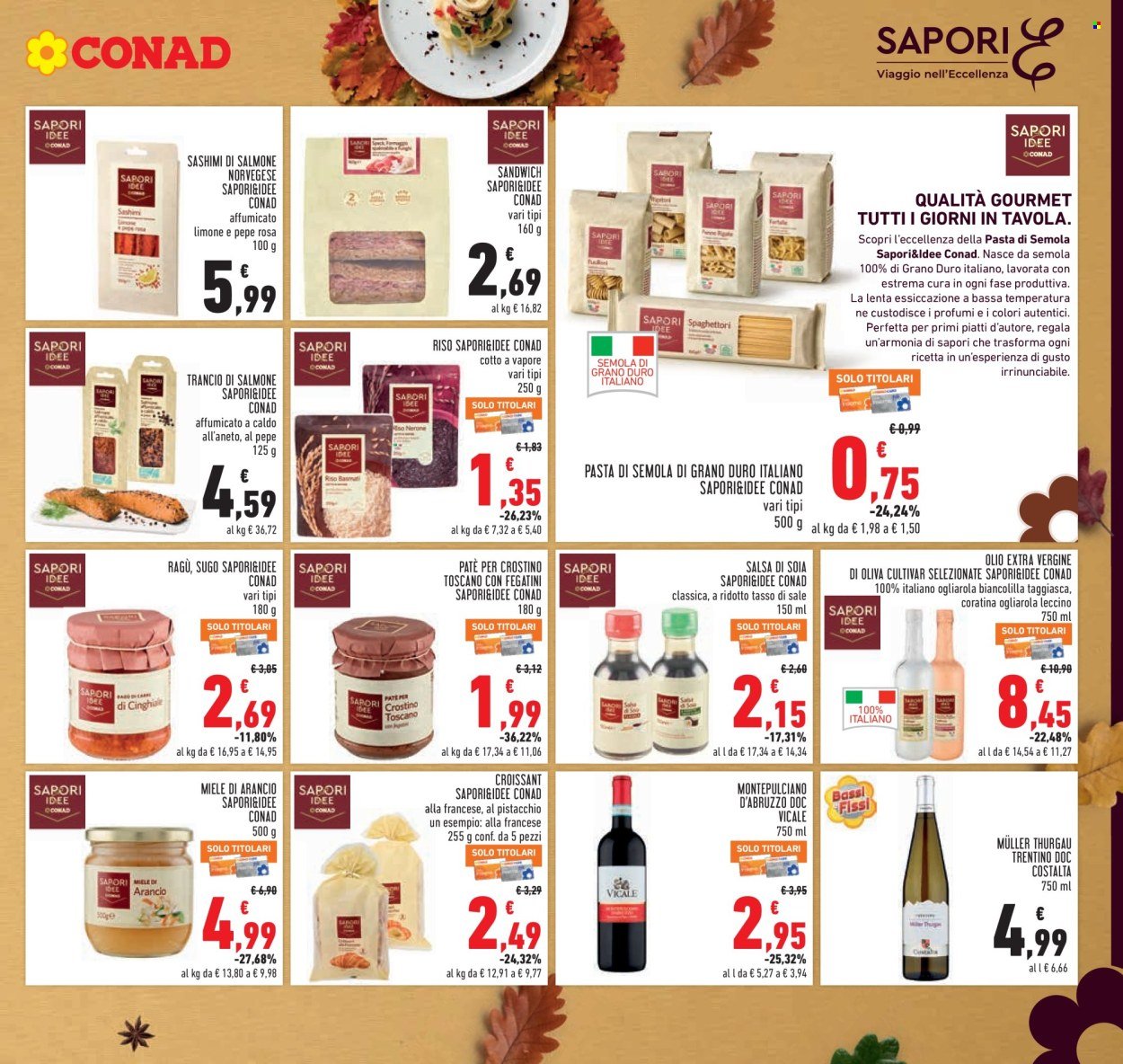 Volantino CONAD - CAMPIONI DEL RISPARMIO