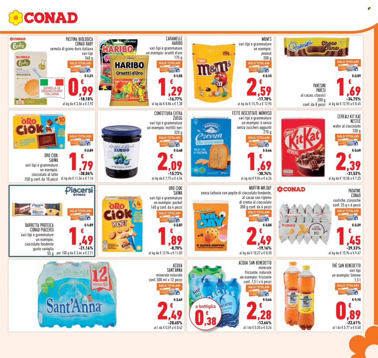 Volantino CONAD - CAMPIONI DEL RISPARMIO