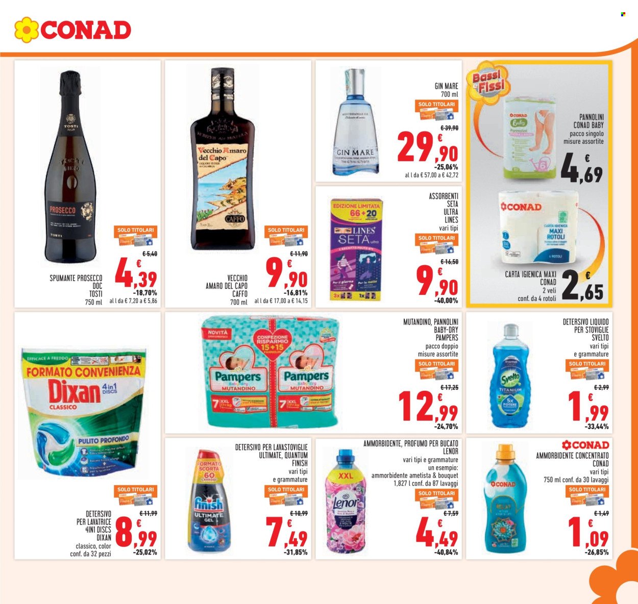 Volantino CONAD - CAMPIONI DEL RISPARMIO
