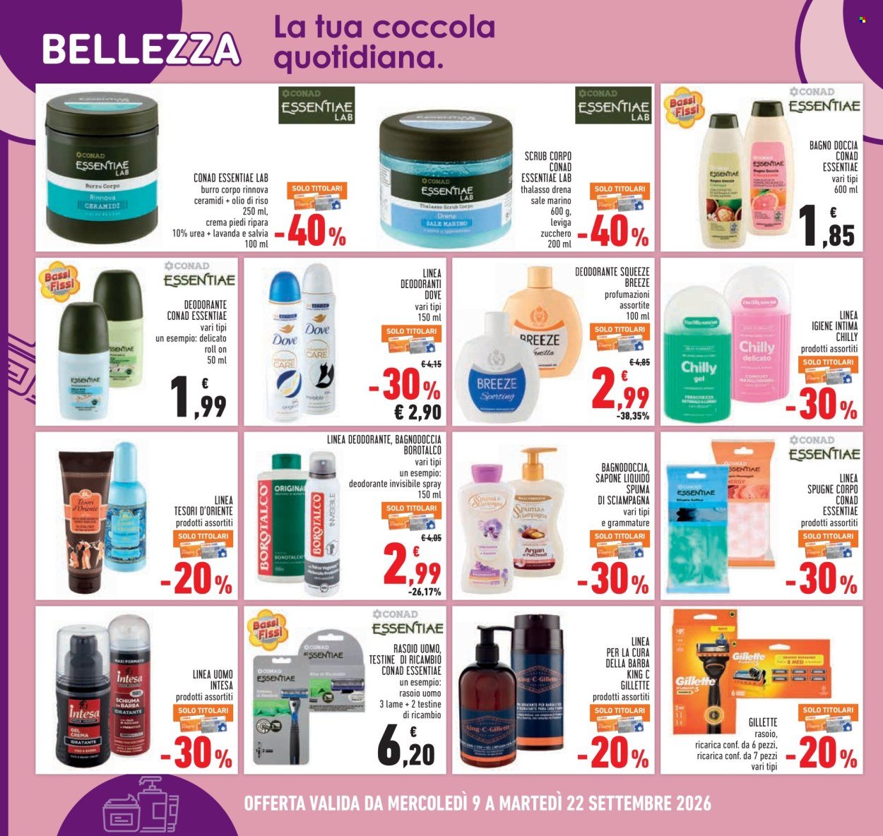 Volantino CONAD - CAMPIONI DEL RISPARMIO
