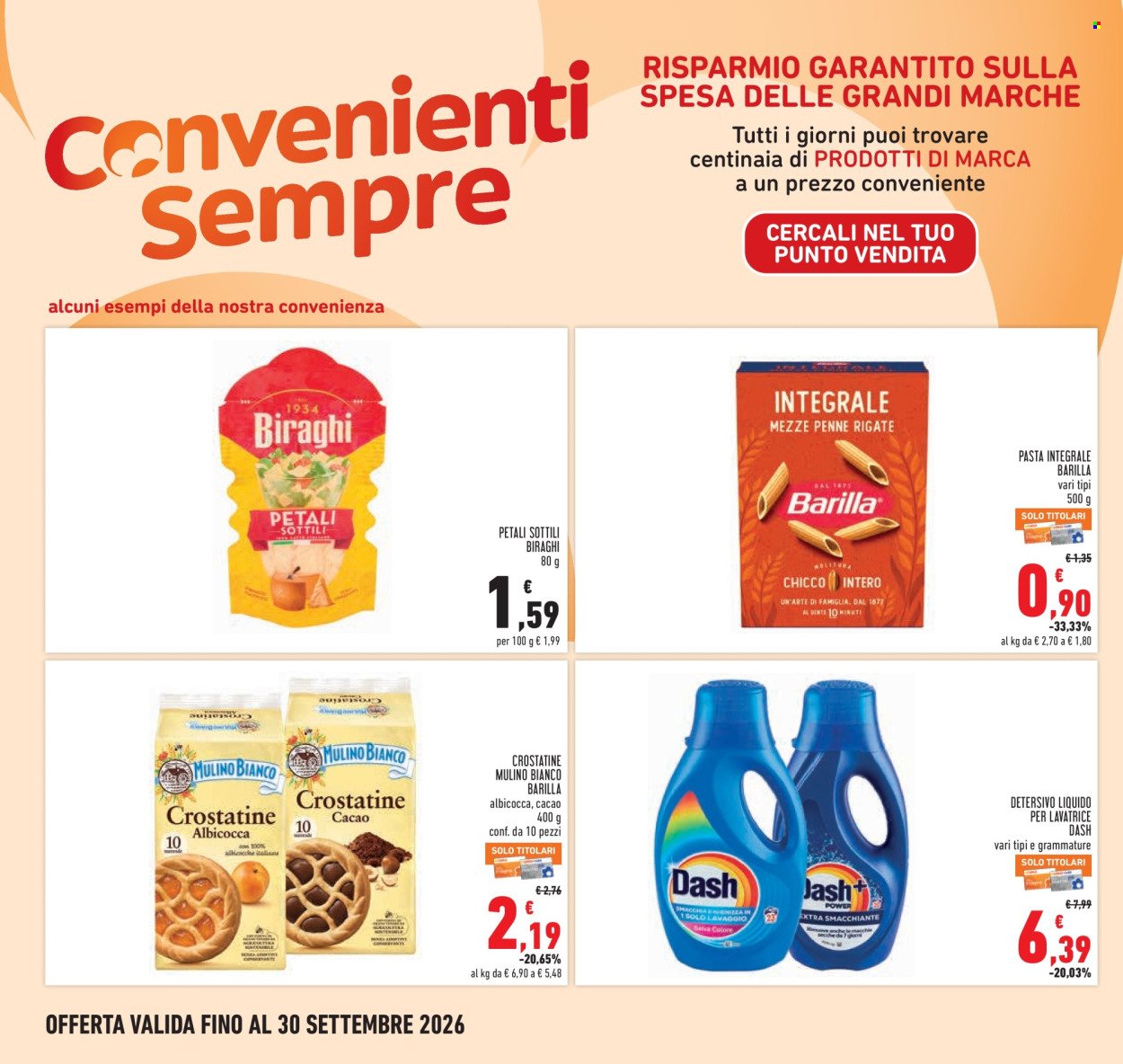 Volantino CONAD - CAMPIONI DEL RISPARMIO