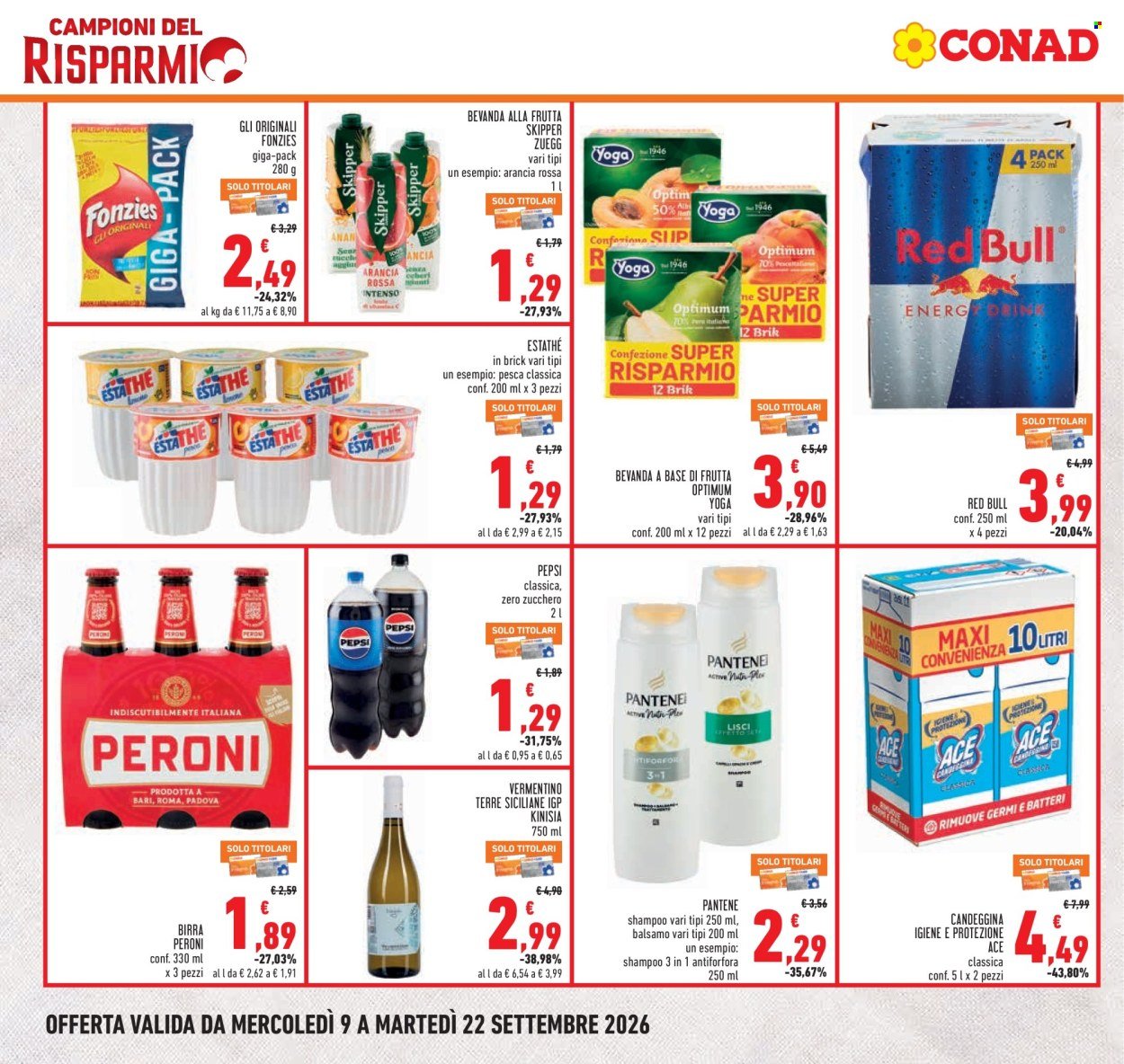 Volantino CONAD - CAMPIONI DEL RISPARMIO