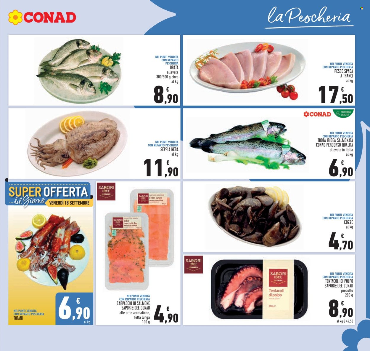 Volantino CONAD - CAMPIONI DEL RISPARMIO