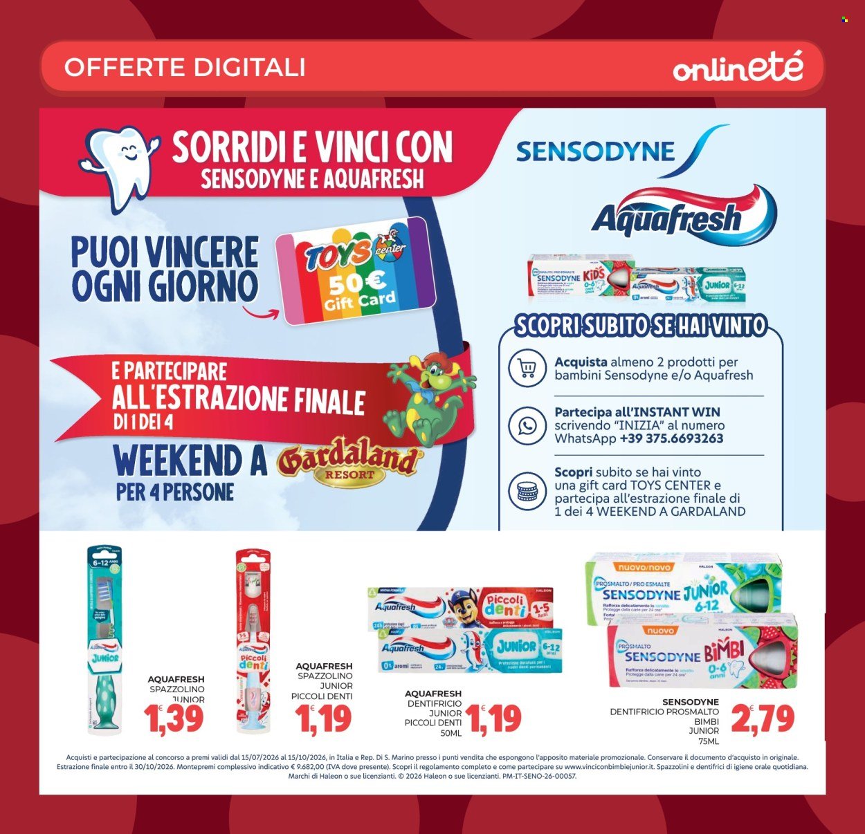 Volantino ETÉ - Da venerdì 11 2026