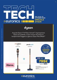 Volantino EURONICS - Speciale Dyson