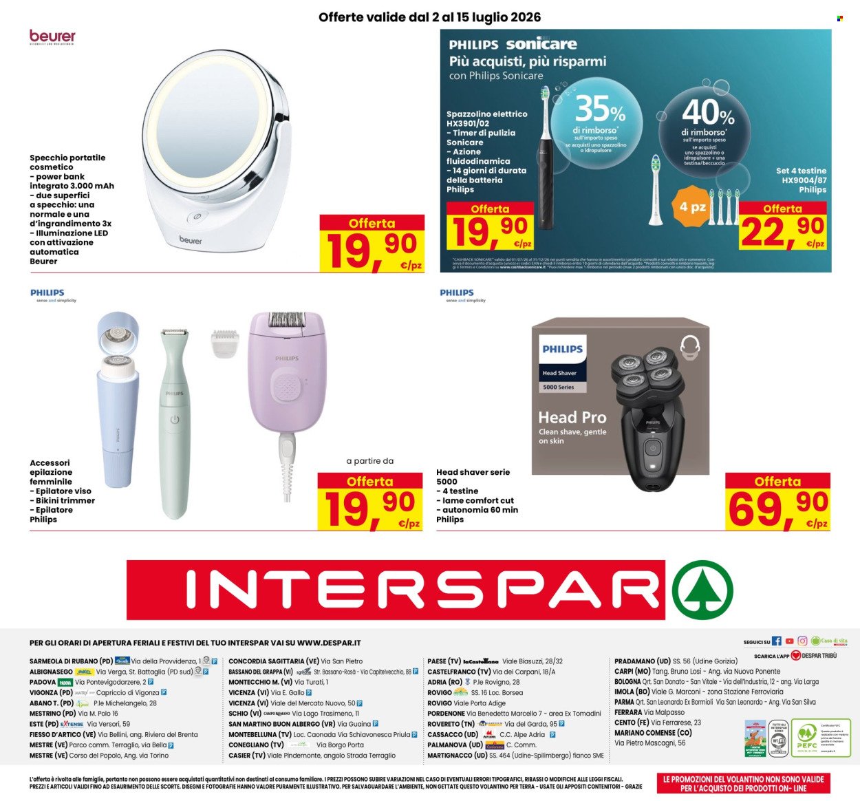 Volantino INTERSPAR - Tutta la bellezza dell’estate