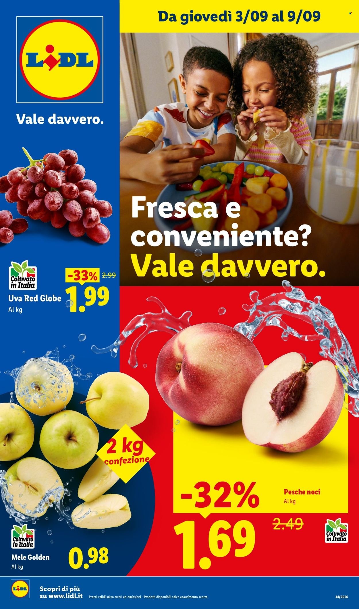 Volantino LIDL - Fresca e conveniente