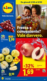 Volantino LIDL - Fresca e conveniente