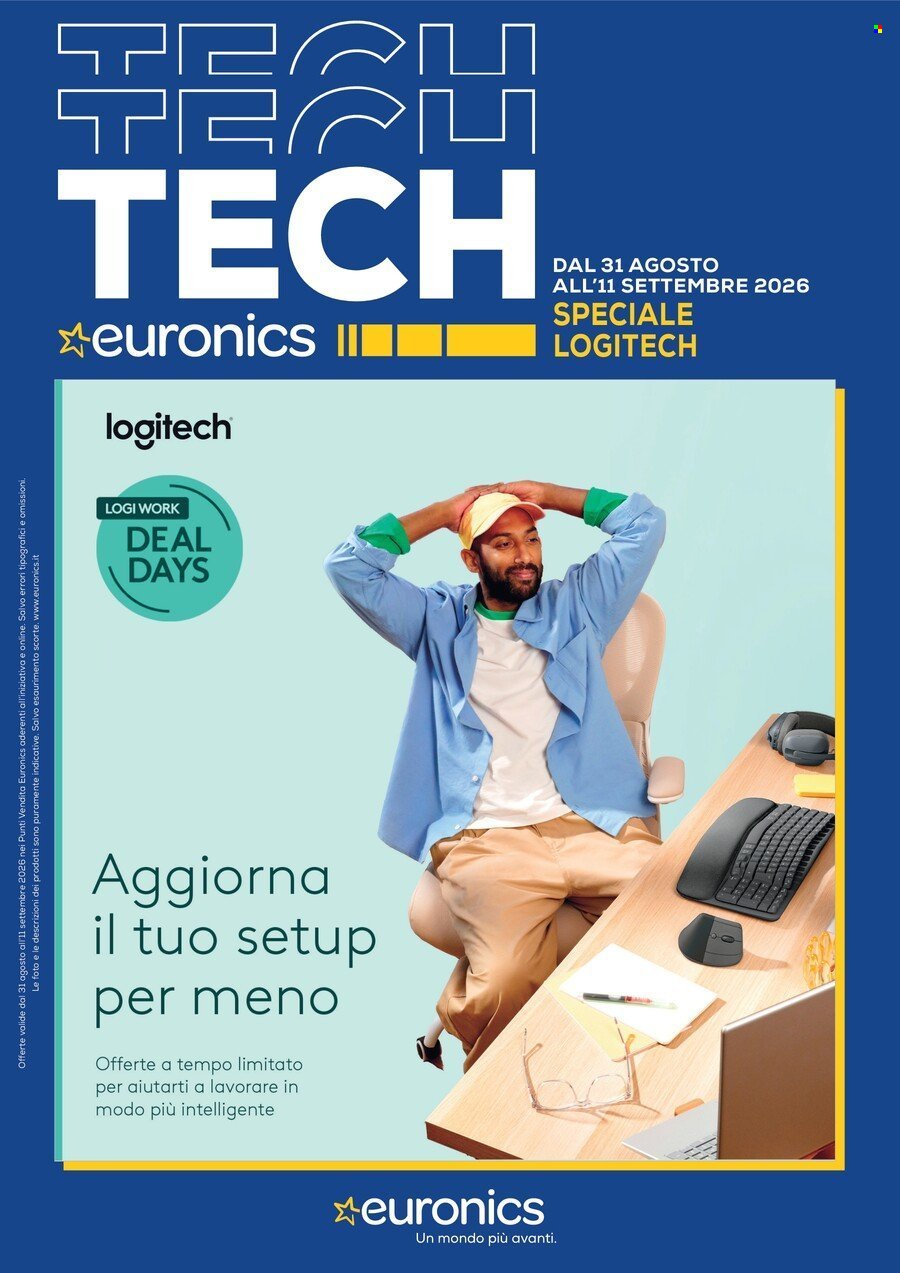 Volantino EURONICS - Speciale Logitech