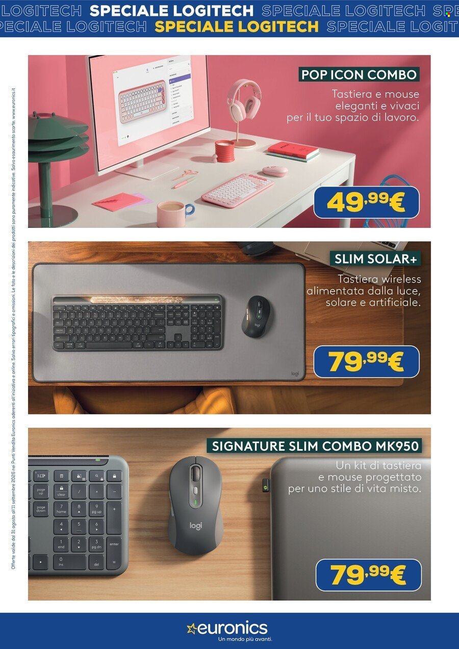 Volantino EURONICS - Speciale Logitech