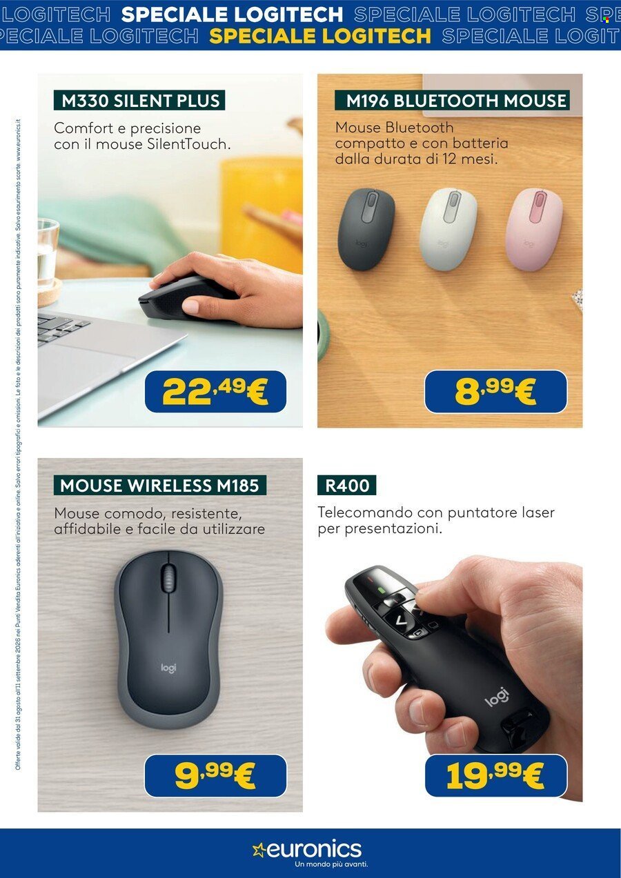 Volantino EURONICS - Speciale Logitech