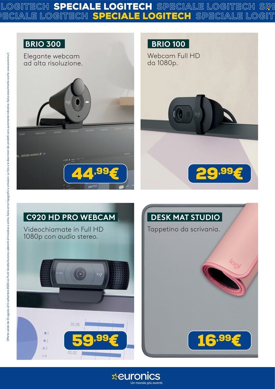 Volantino EURONICS - Speciale Logitech
