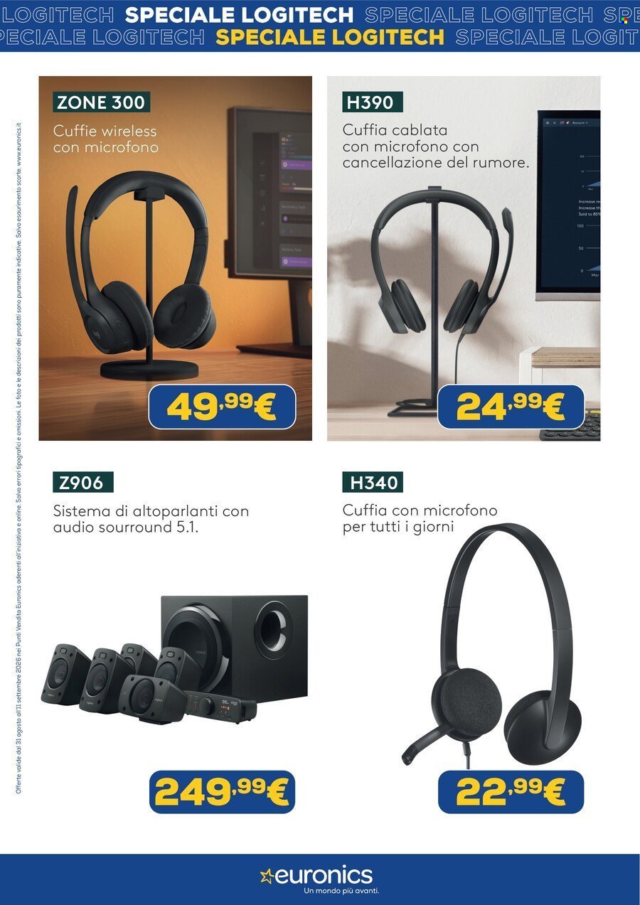 Volantino EURONICS - Speciale Logitech
