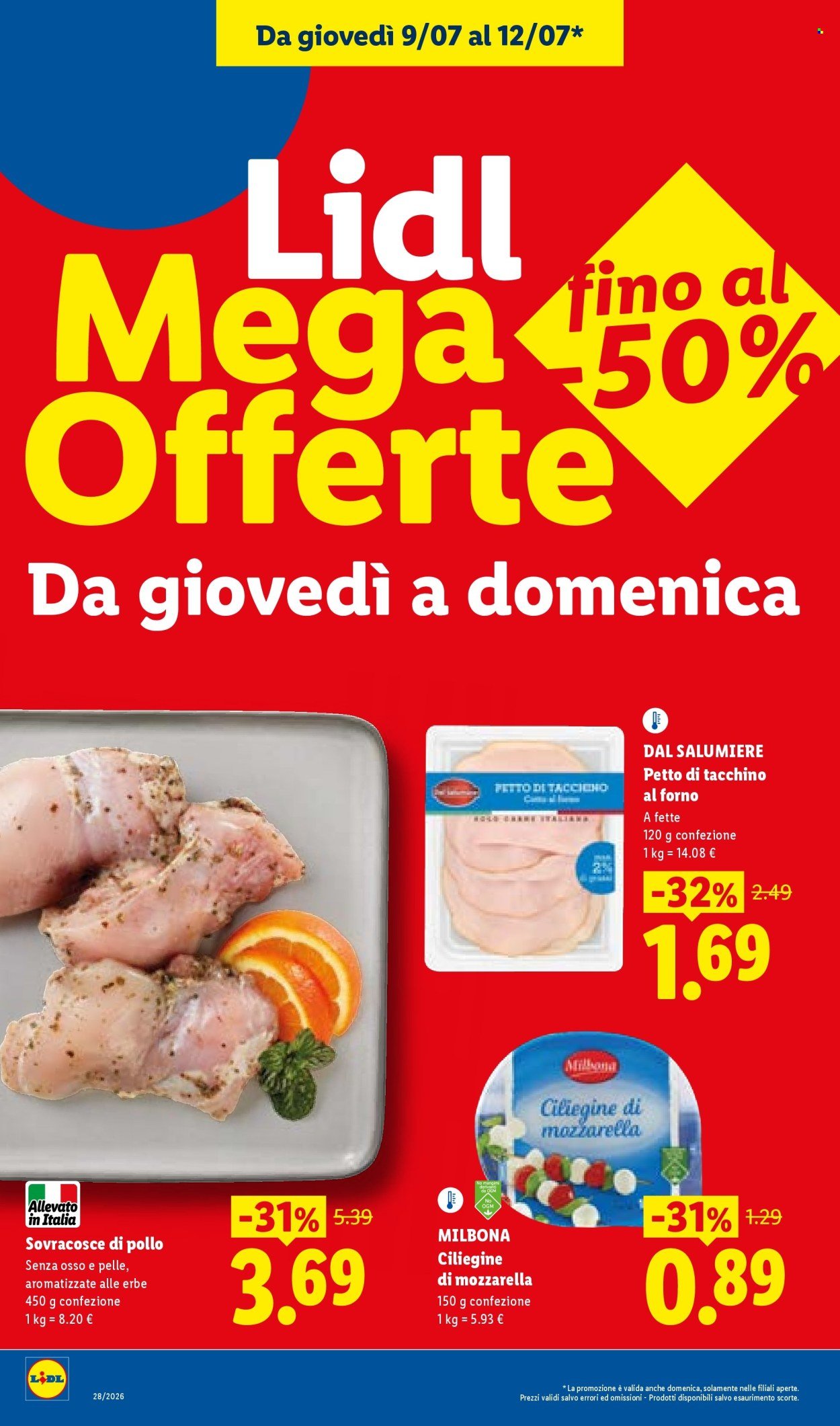 Volantino LIDL - L'estate del risparmio