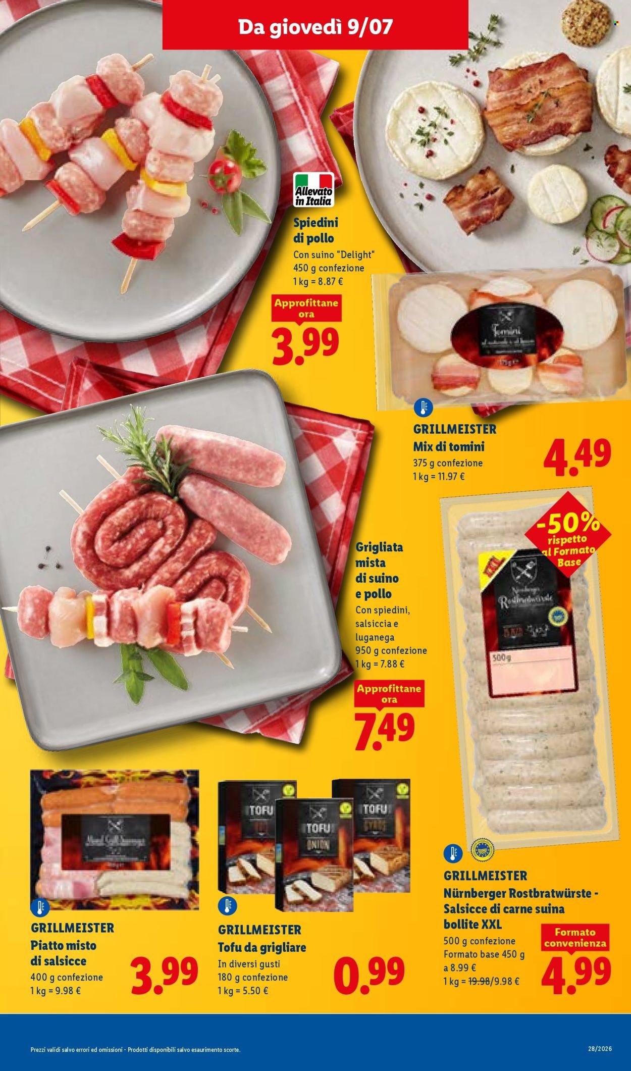 Volantino LIDL - L'estate del risparmio