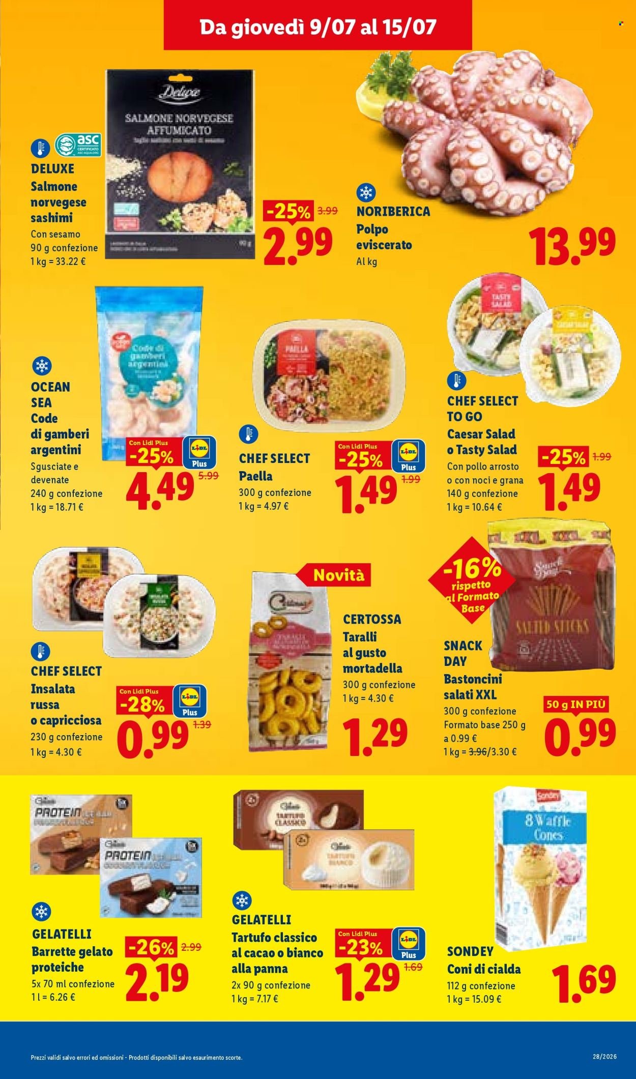 Volantino LIDL - L'estate del risparmio
