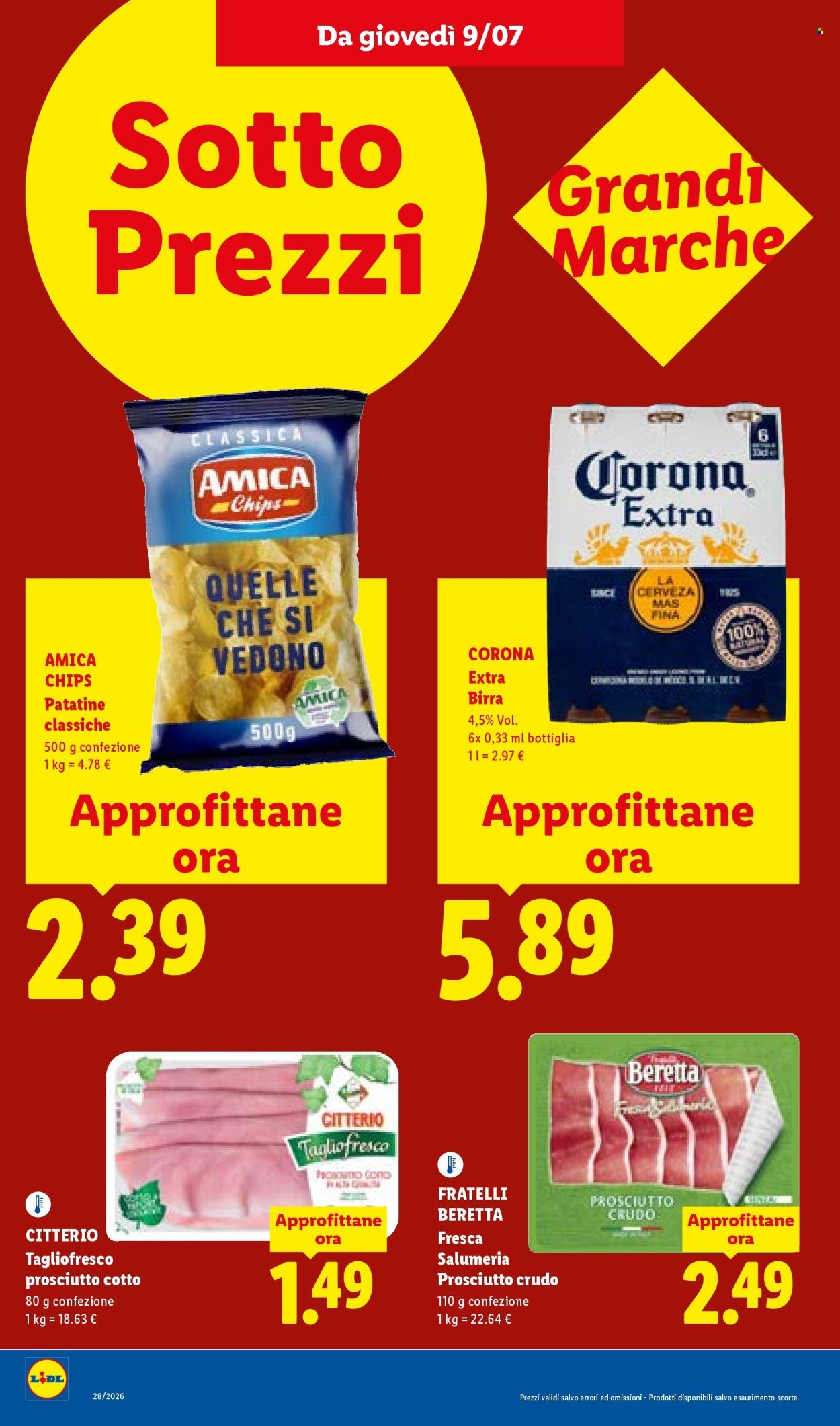 Volantino LIDL - L'estate del risparmio