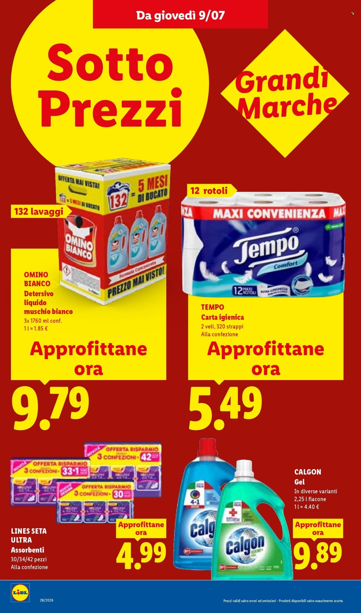 Volantino LIDL - L'estate del risparmio