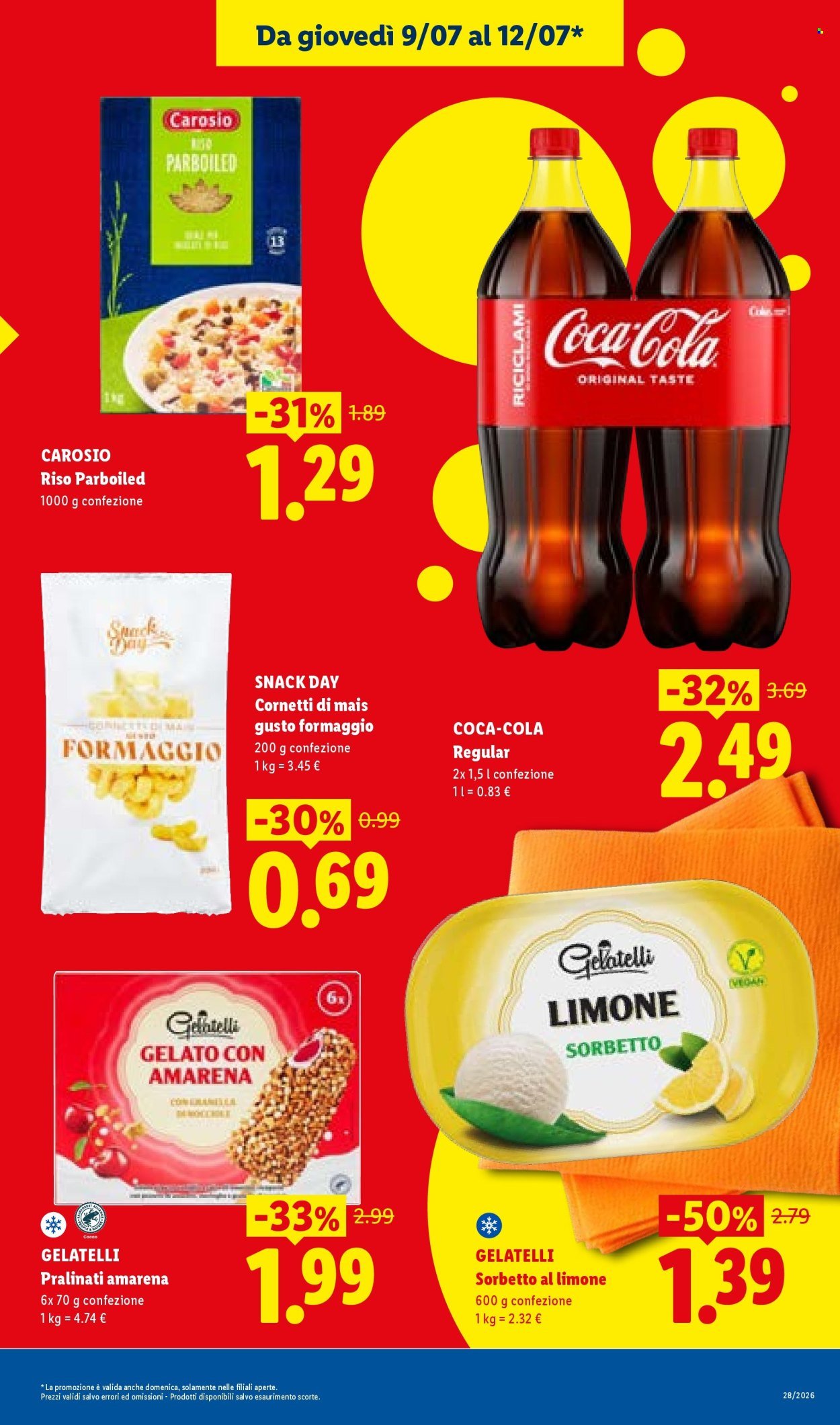 Volantino LIDL - L'estate del risparmio