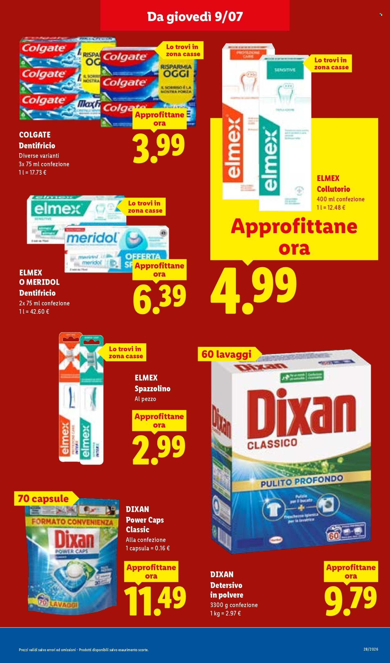 Volantino LIDL - L'estate del risparmio