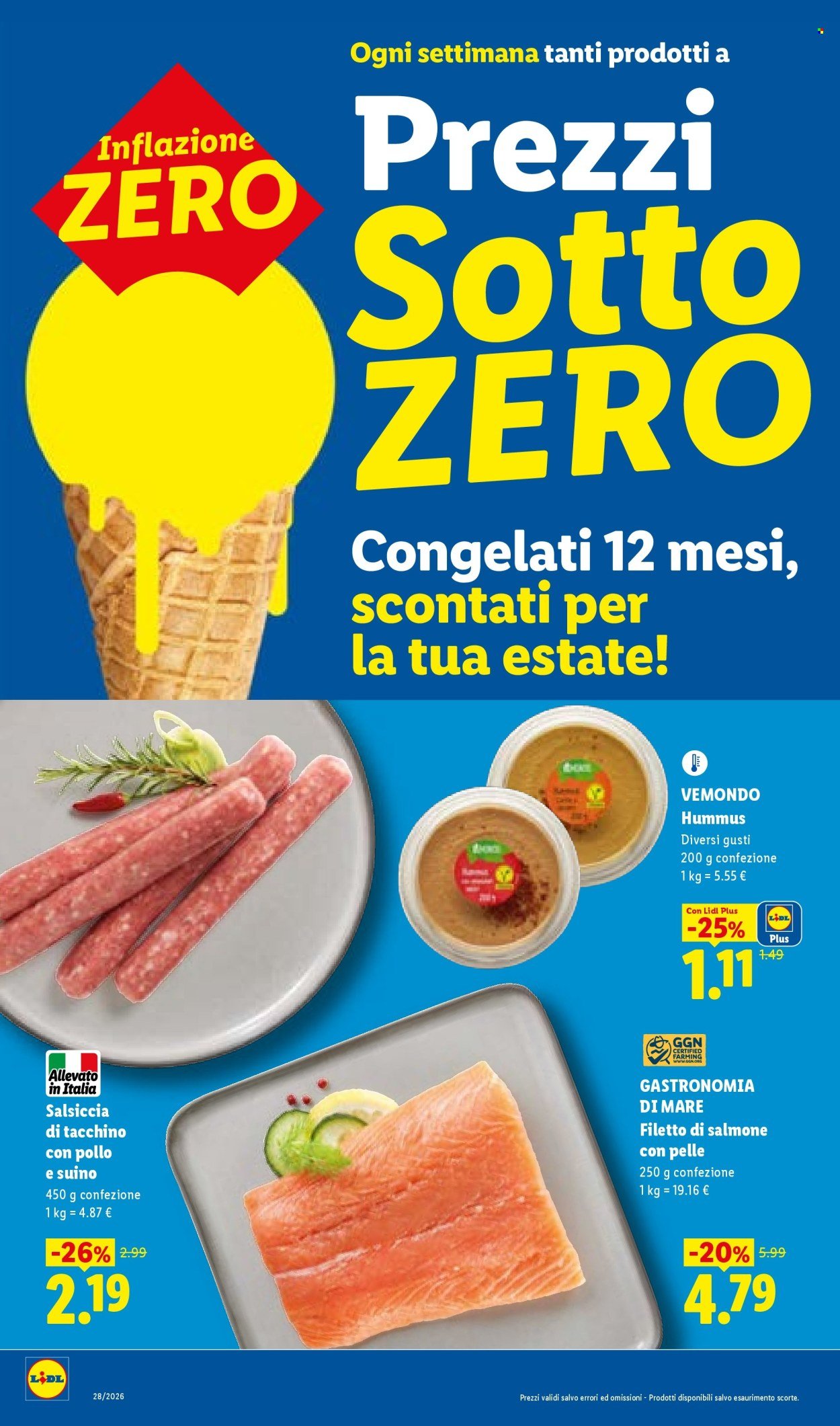 Volantino LIDL - L'estate del risparmio