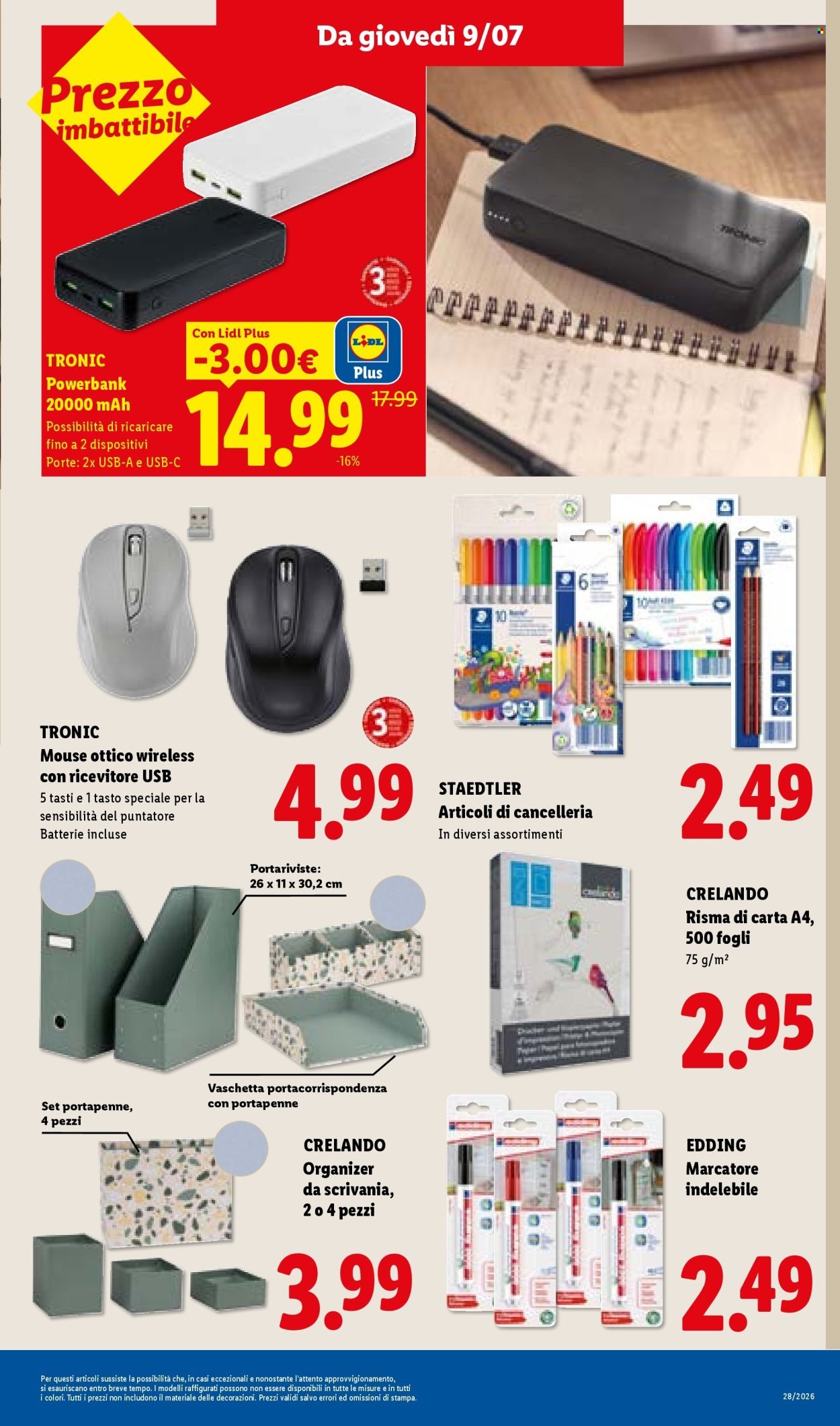 Volantino LIDL - L'estate del risparmio