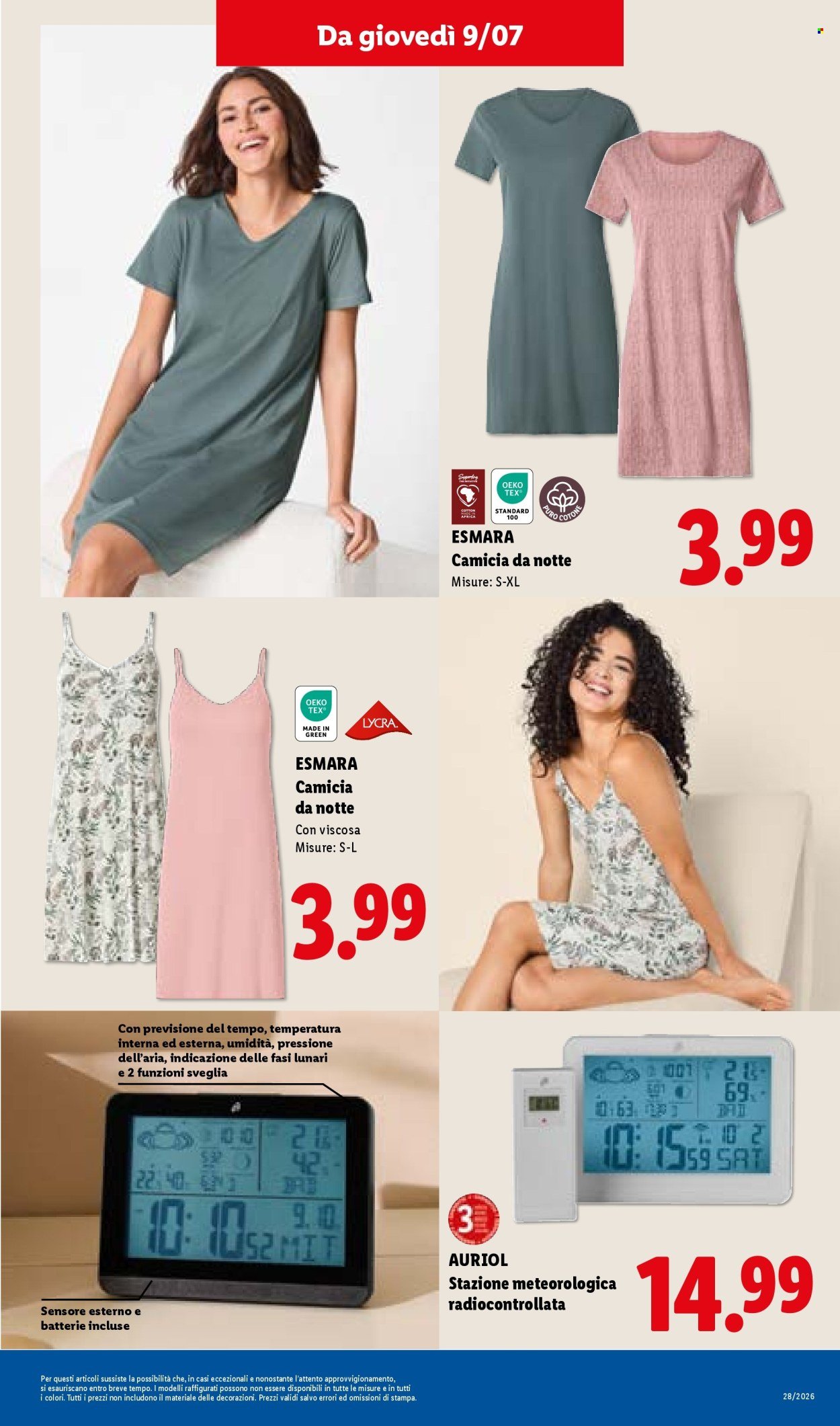 Volantino LIDL - L'estate del risparmio