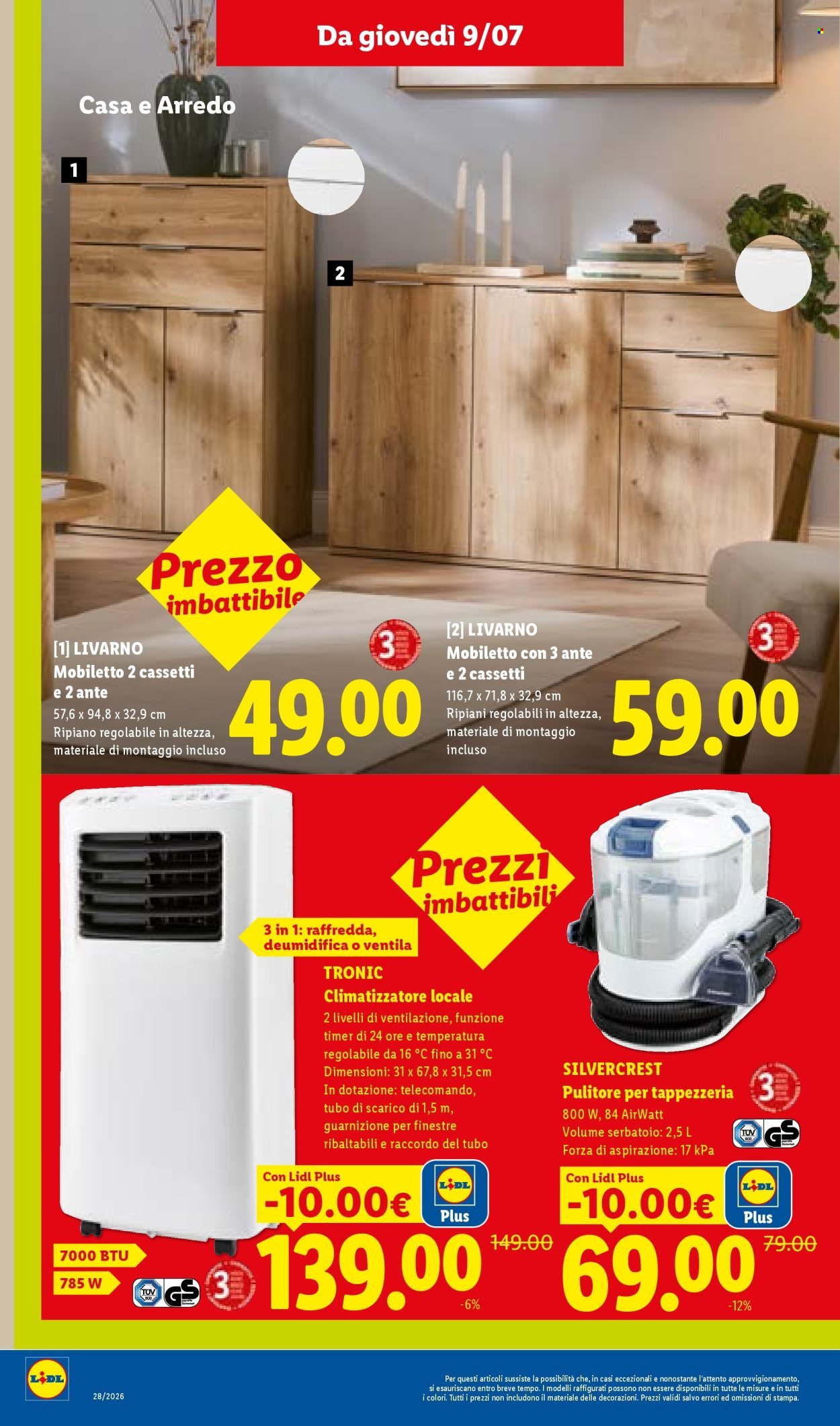 Volantino LIDL - L'estate del risparmio