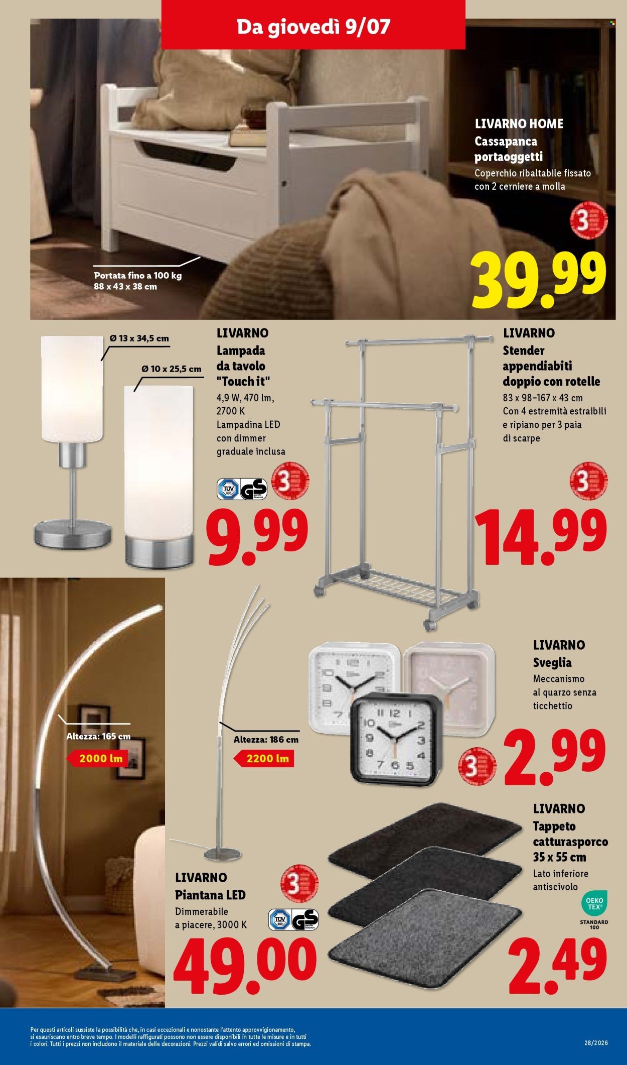 Volantino LIDL - L'estate del risparmio