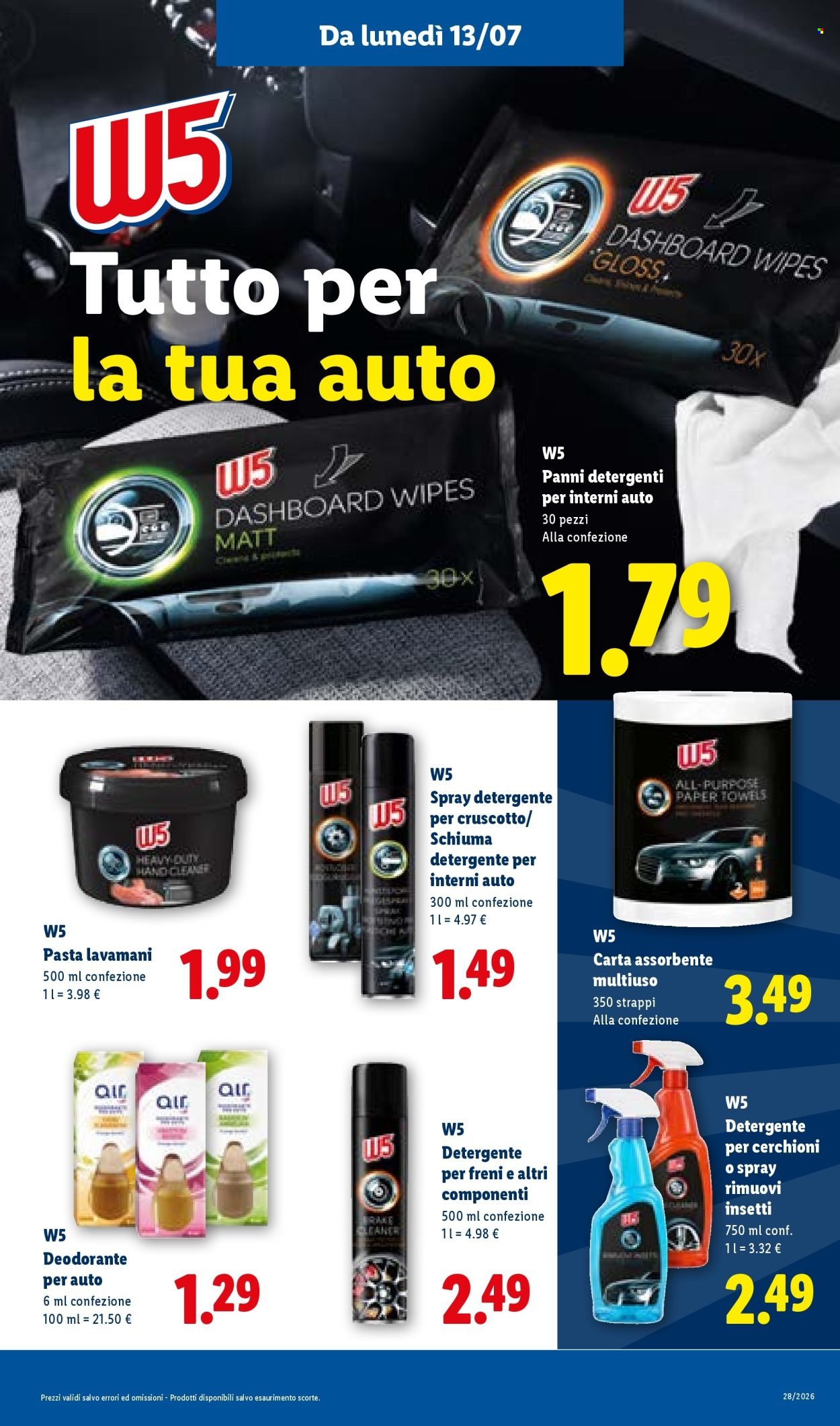 Volantino LIDL - L'estate del risparmio