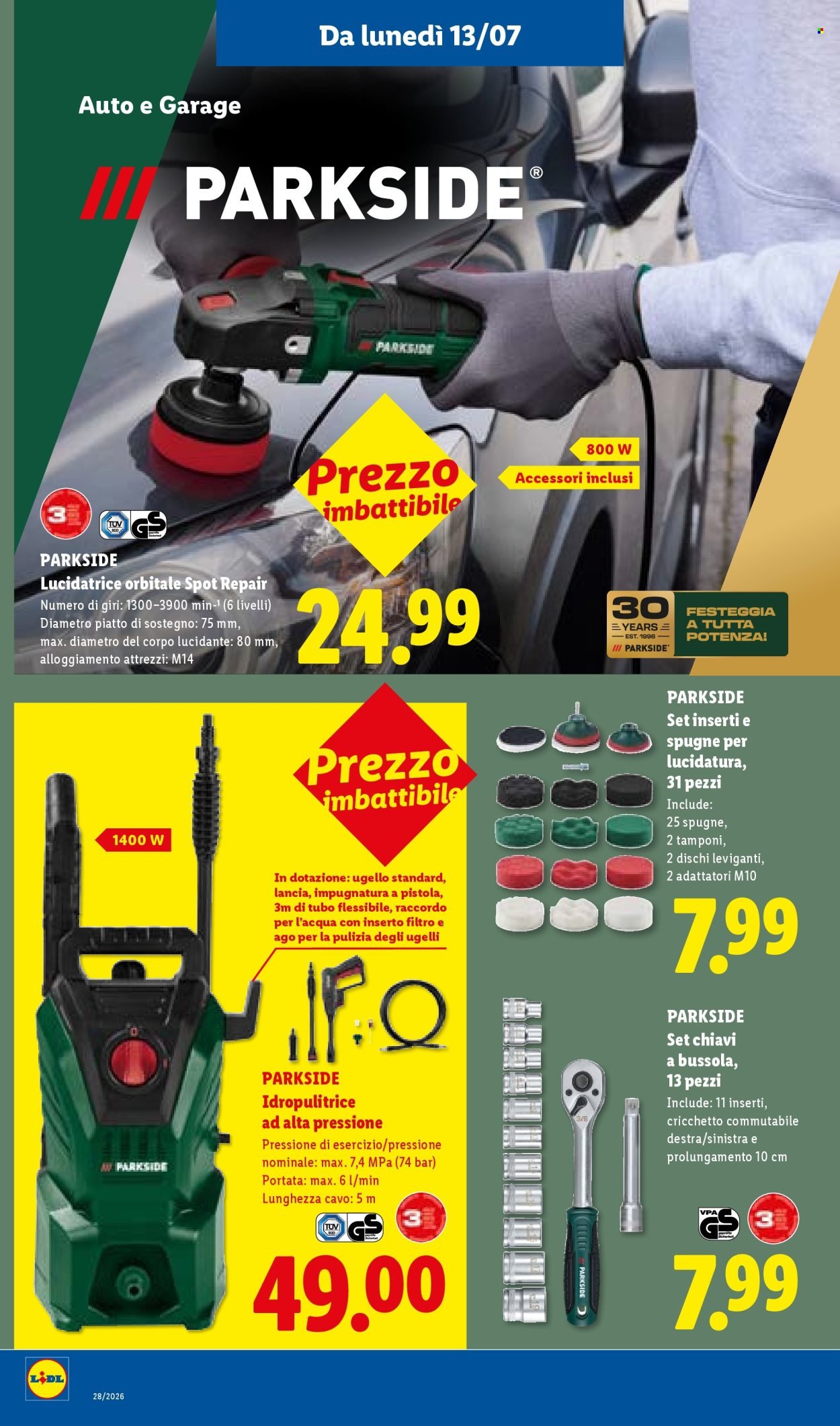Volantino LIDL - L'estate del risparmio