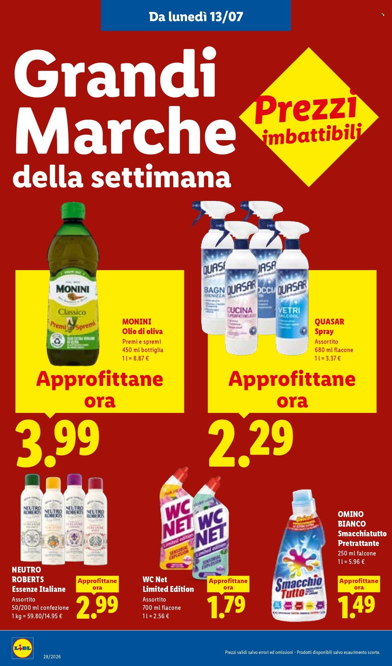 Volantino LIDL - L'estate del risparmio