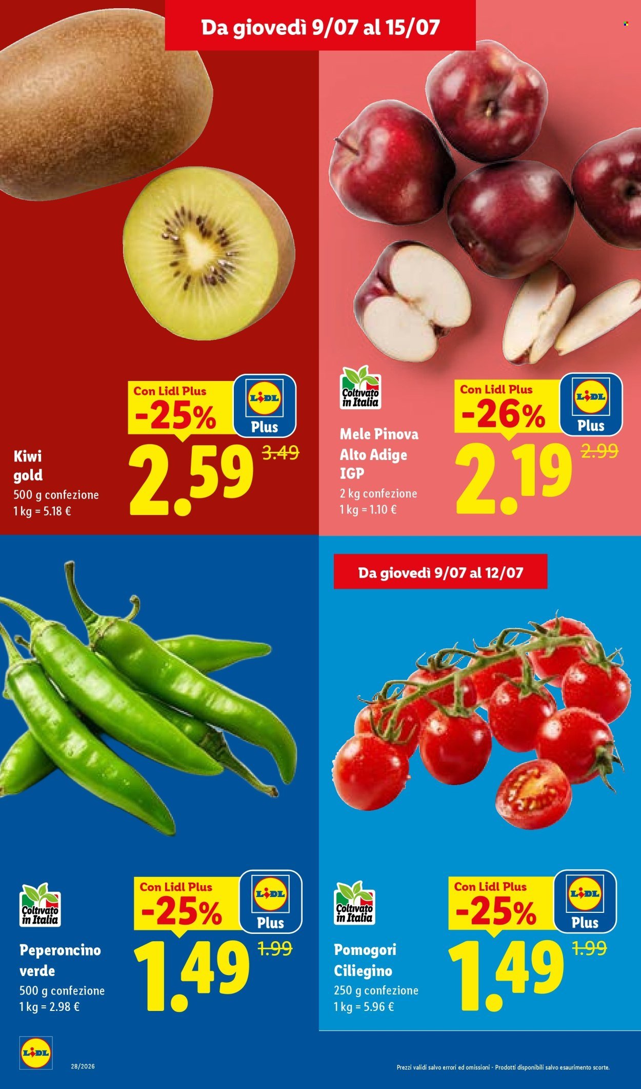 Volantino LIDL - L'estate del risparmio