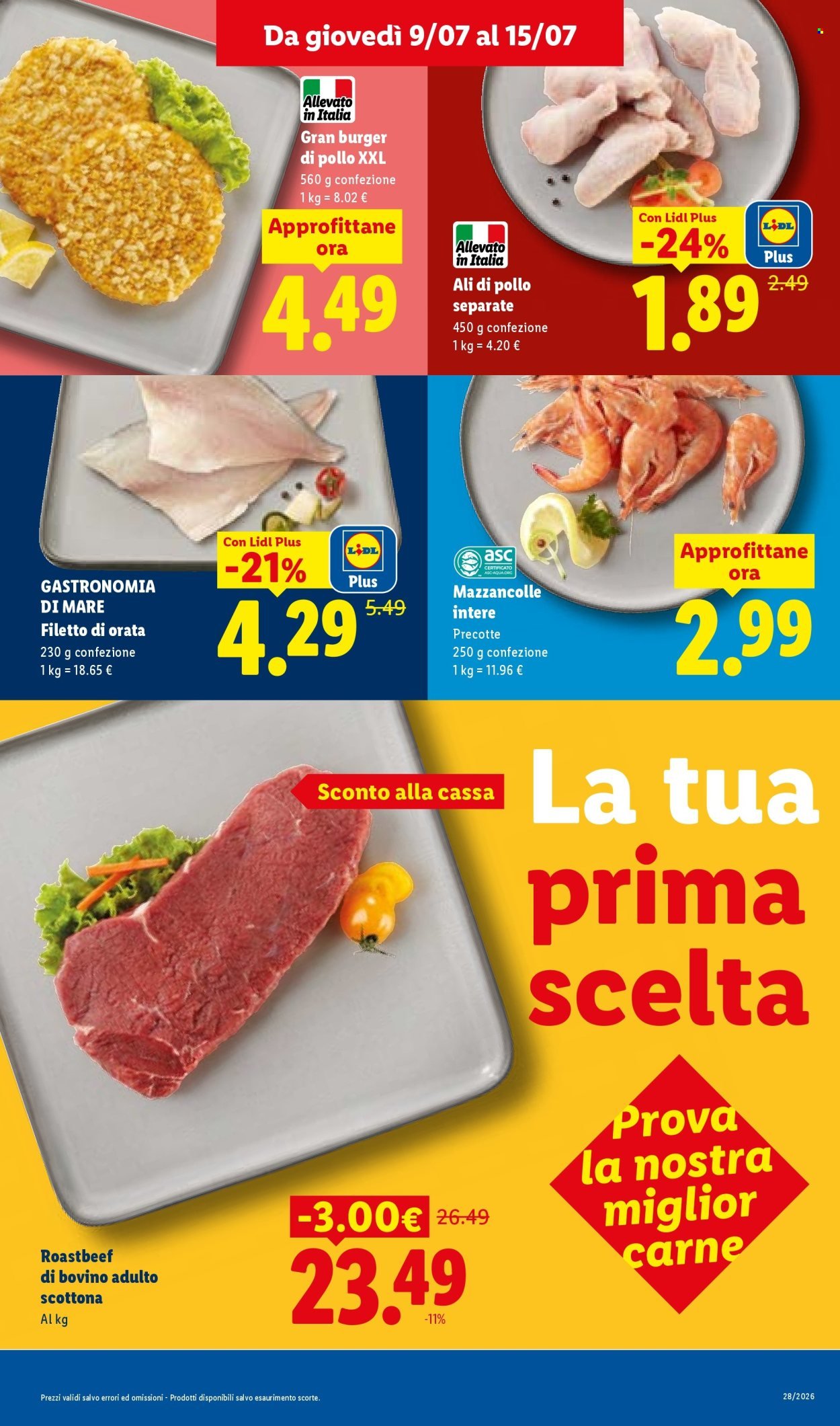 Volantino LIDL - L'estate del risparmio