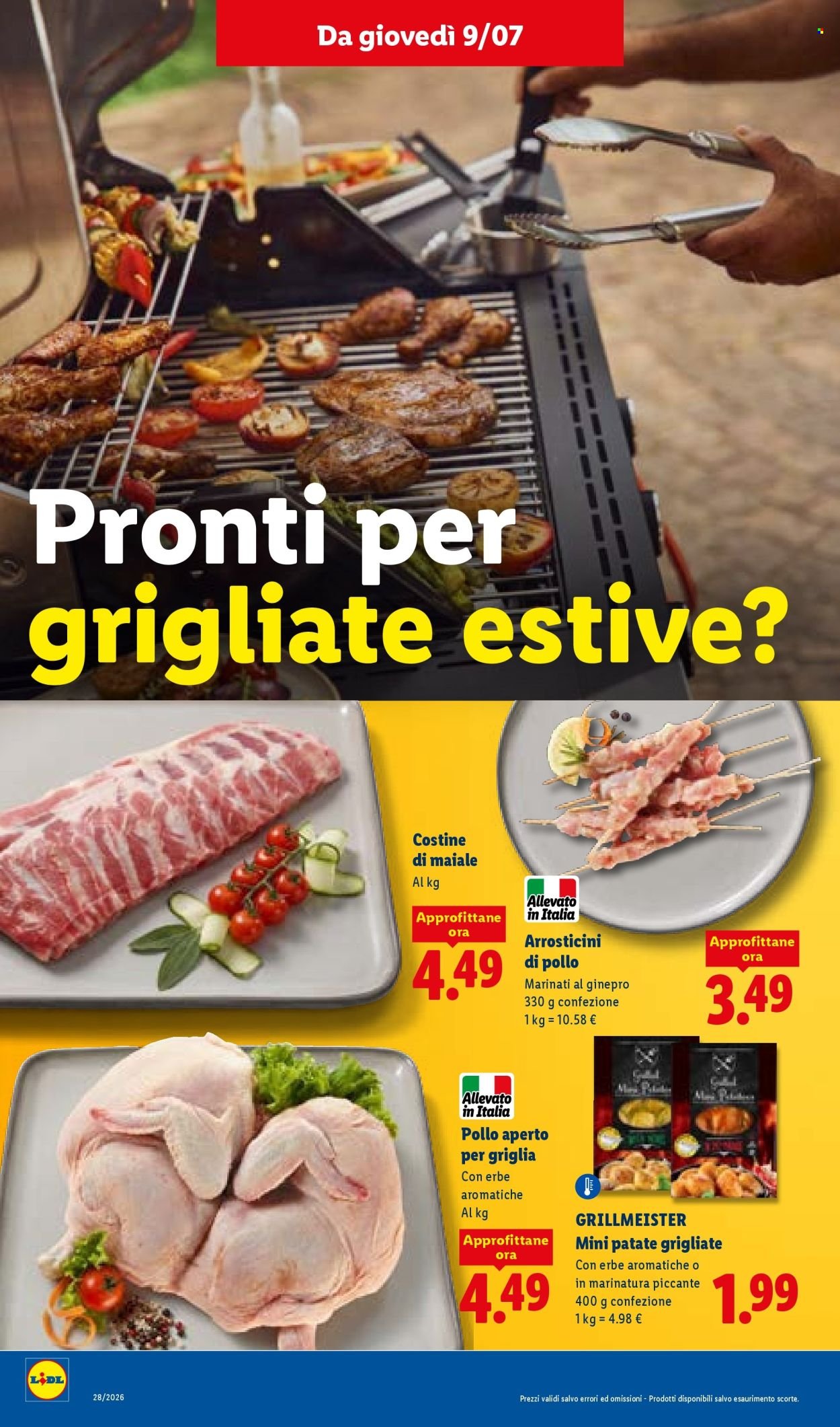 Volantino LIDL - L'estate del risparmio