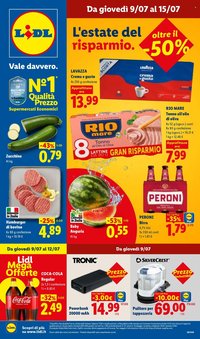 Volantino LIDL - L'estate del risparmio